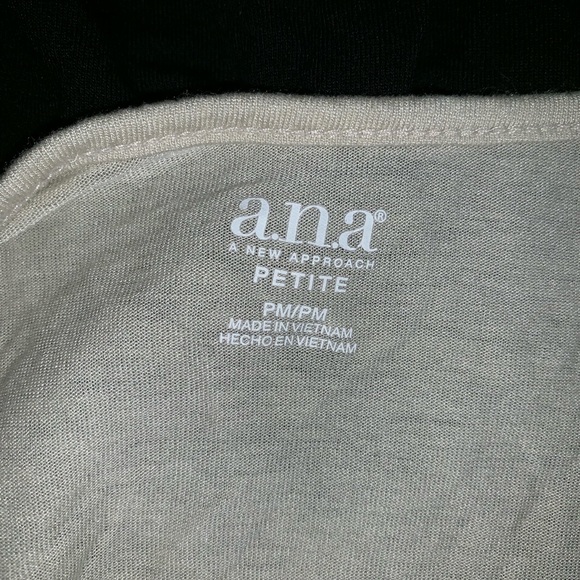 A.N.A satin multicolored tank top size PM - Picture 5 of 5